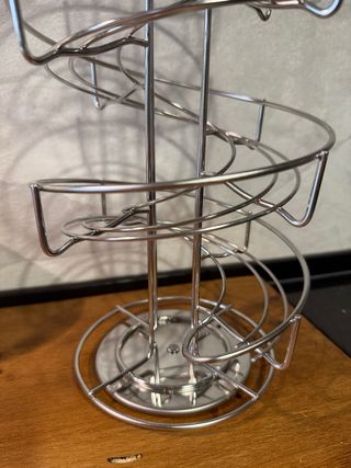 Porta capsule caffè a spirale