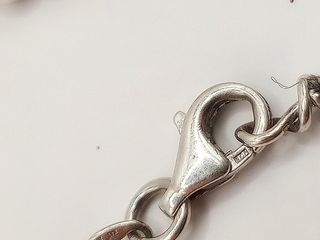 Braccialetto donna Argento 925 Palline sfere 21 cm