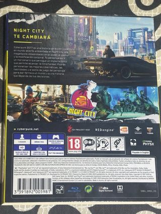 Cyberpunk 2077 PS4 / PS5 Edición Día Uno