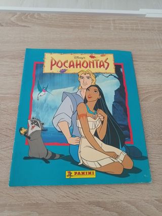 Álbum de cromos Pocahontas Panini COMPLETO