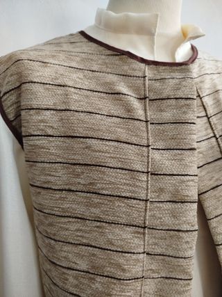 Chaleco medieval rayas