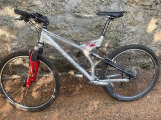 Bicicleta Specialized FSR XC Plata talla L