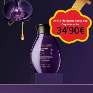 Aceite Hidratante Nativa SPA Orquídea Noire