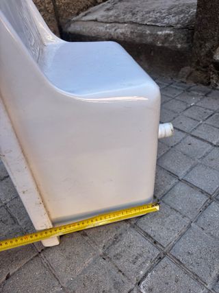 Pila de lavadero de cerámica