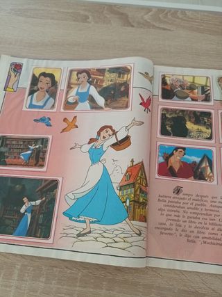Album Cromos La Bella y la Bestia Panini COMPLETO