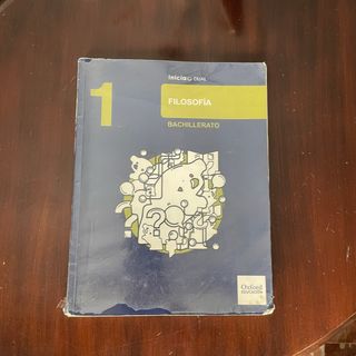 Inicia Filosofía 1.º Bachillerato. Libro del al...