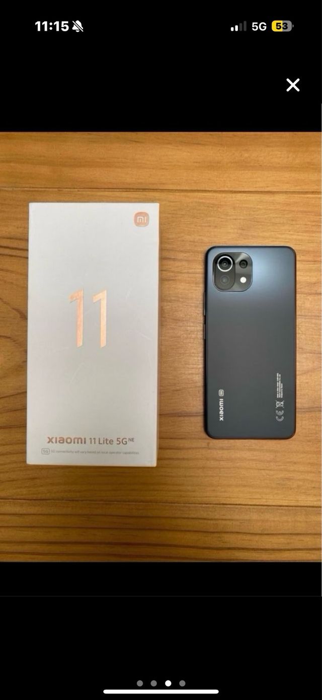 Smartphone Xiaomi 11 Lite 5G Gris