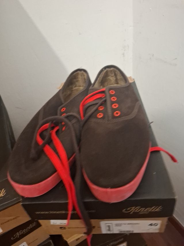 Zapatillas Kinetik Supply Marrones Talla 43