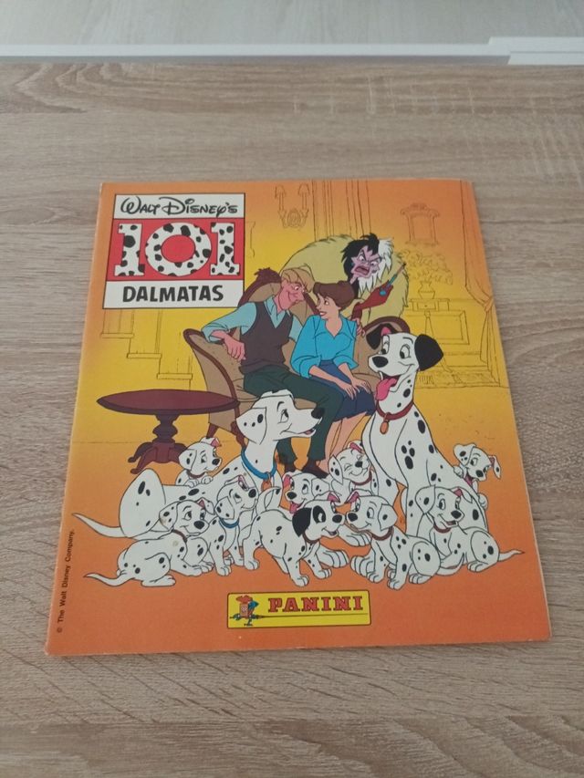 Album Cromos 101 Dalmatas Panini COMPLETO