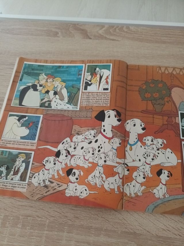 Album Cromos 101 Dalmatas Panini COMPLETO