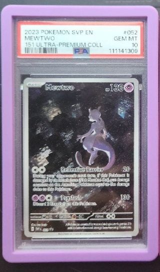 Mewtwo PSA 10 GEM MT 2023 Pokemon SVP EN