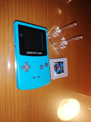 Consola Game Boy Color Azul + X-Men