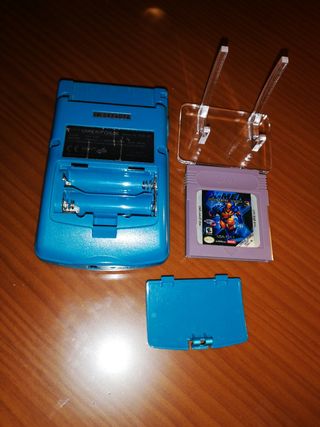 Consola Game Boy Color Azul + X-Men