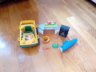 Despiece Playmobil: Coche, Caja Fuerte, Motor
