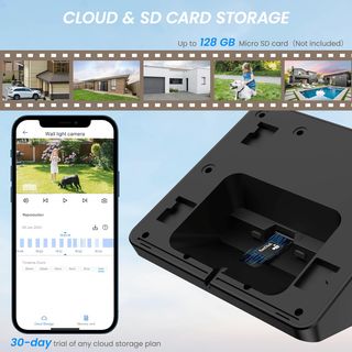 Cámara CCTV WiFi para exteriores Cinnado 2K