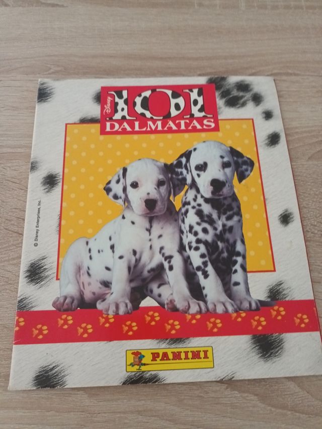 Álbum cromos 101 Dálmatas Panini COMPLETO