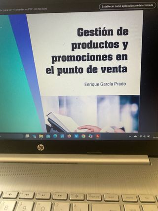 libro gestion de productos y promociones en el pdv