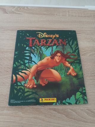 Álbum de cromos Disney Tarzán Panini COMPLETO