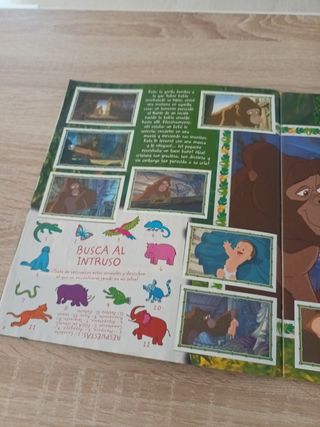Álbum de cromos Disney Tarzán Panini COMPLETO