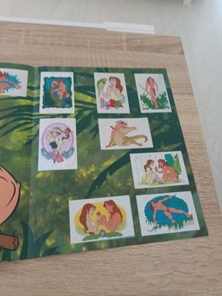 Álbum de cromos Disney Tarzán Panini COMPLETO