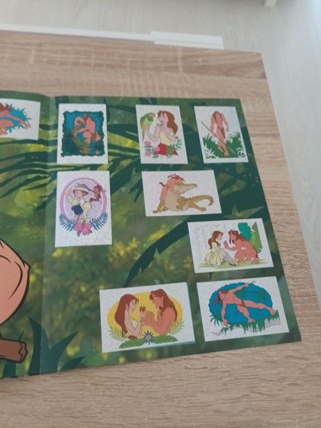 Álbum de cromos Disney Tarzán Panini COMPLETO