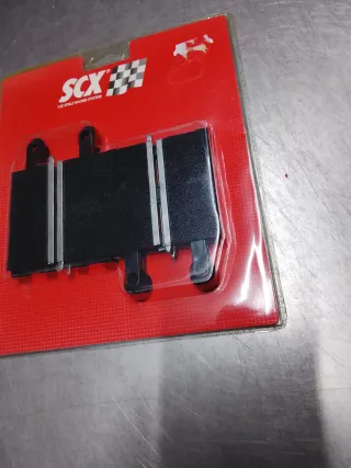 Scalextric Recta cierre Pista Negra Antigua
