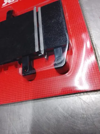 Scalextric Recta cierre Pista Negra Antigua