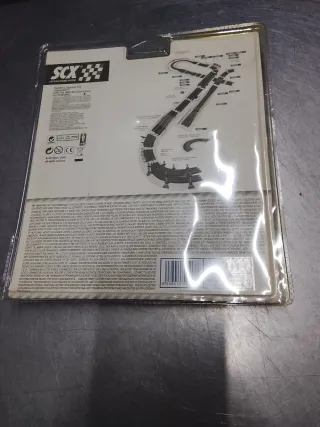 Scalextric Recta cierre Pista Negra Antigua