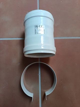 Empalme tubo calentador