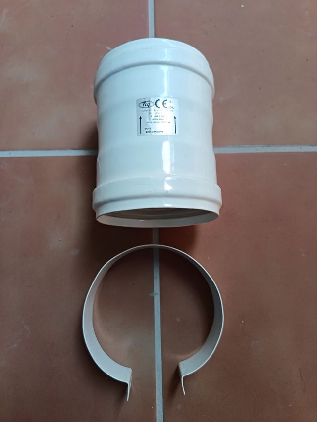 Empalme tubo calentador