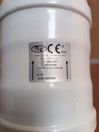 Empalme tubo calentador