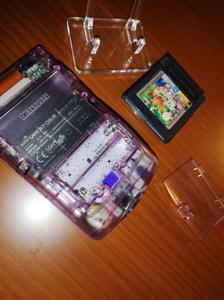 Nintendo Game Boy Color Morado + Juego