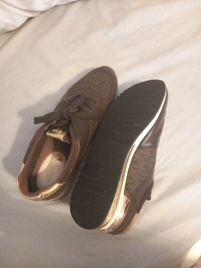 Zapatillas Michael Kors Mujer Marrones