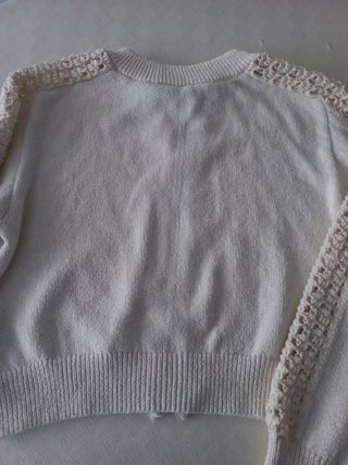 Chaqueta Zara Beige Talla S