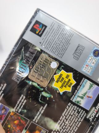 FINAL FANTASY VII PS1 New SEALED In Perfect Condit