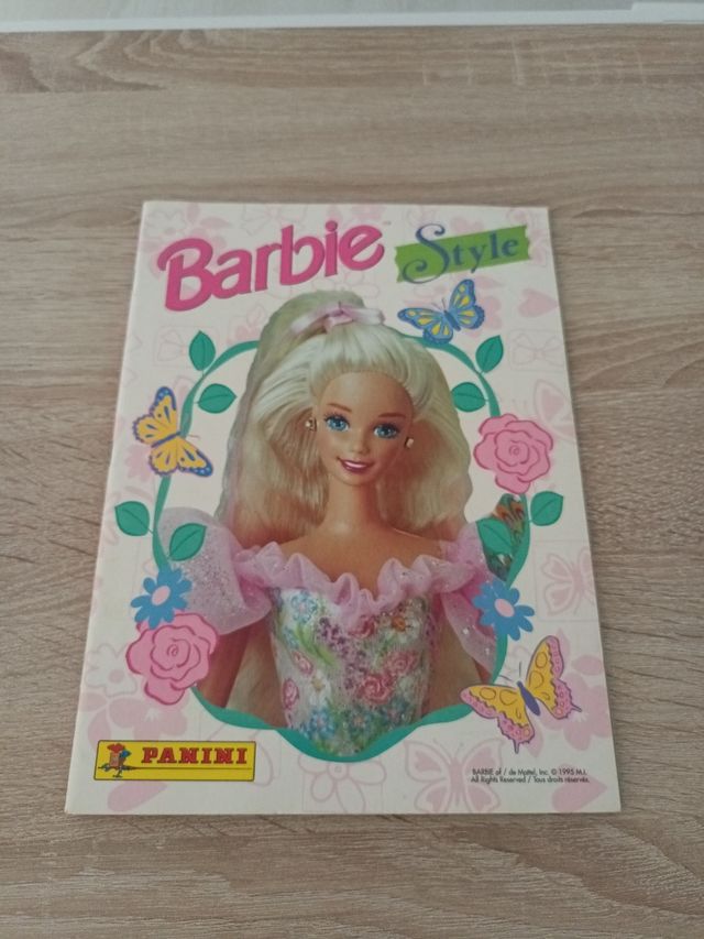 Álbum cromos Barbie Style Panini 1995 COMPLETO