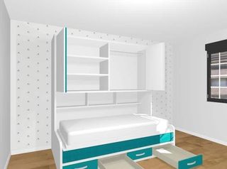 CAMA ABATIBLE CON SOFA FRM