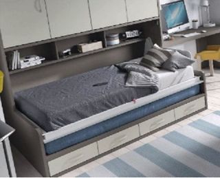CAMA ABATIBLE CON SOFA FRM