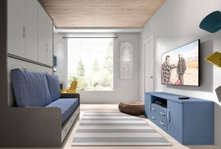 CAMA ABATIBLE CON SOFA FRM