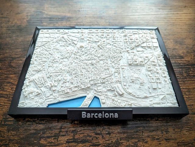 Miniatura 3D Barcelona España
