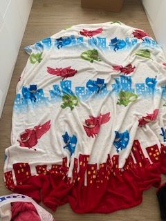 Sábanas Coralina PJ Masks 105cm