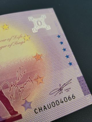 Billete Conmemorativo Freddie Mercury Montreux