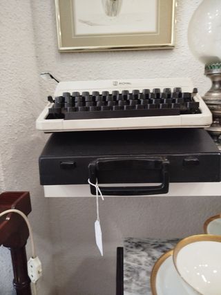 Máquina de escribir Royal antigua