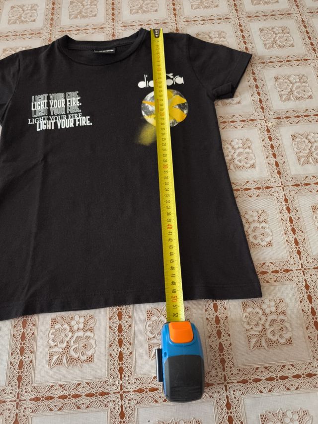 T-shirt Diadora bambino con stampa luna