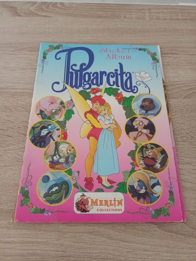 Álbum de Cromos Pulgarcita COMPLETO