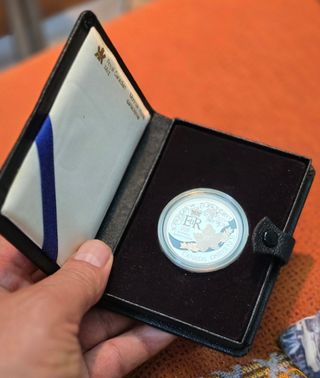 Moneda Canadá 90 Aniversario Reina Isabel II