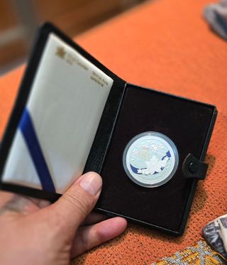 Moneda Canadá 90 Aniversario Reina Isabel II