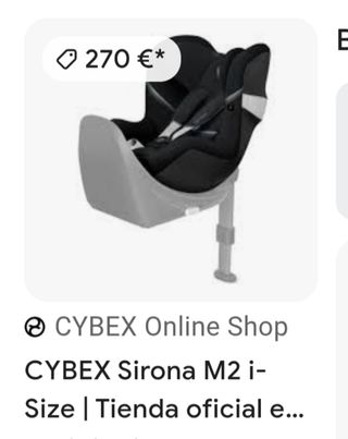 Silla de coche Cybex Sirona MI
