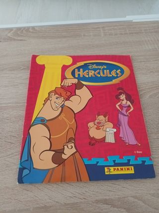 Álbum de cromos Disney Hércules COMPLETO