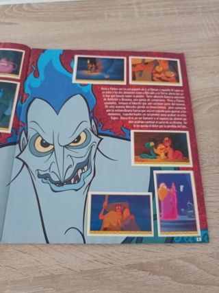 Álbum de cromos Disney Hércules COMPLETO